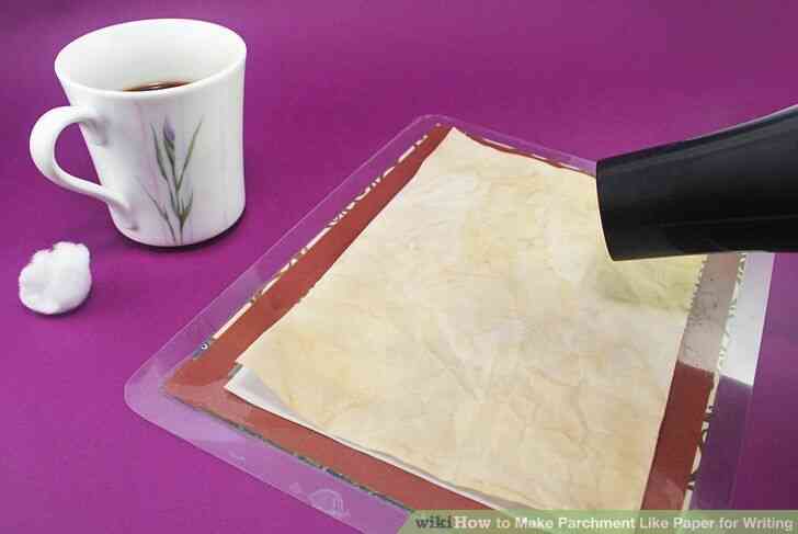Image intitulée Faire Parchemin Comme Papier pour Écrire l